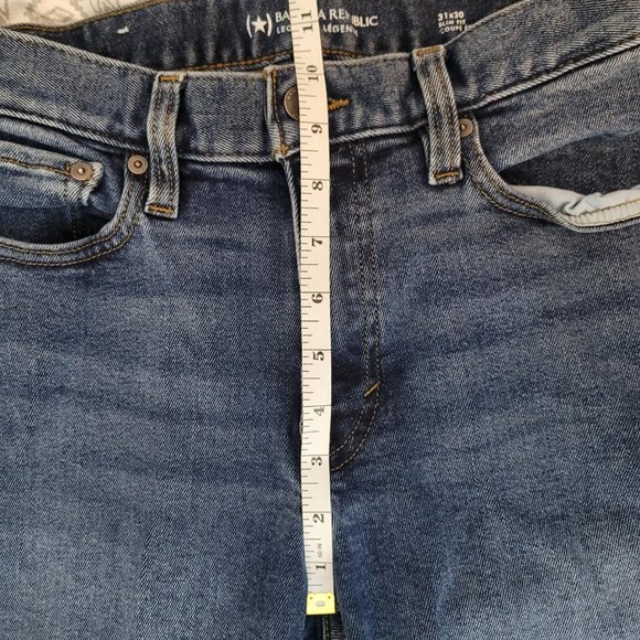 Banana Republic blue jeans. Size 31x30. NWOT - Picture 3 of 10